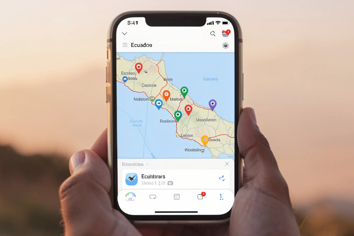 Navegar por ciudades en Ecuador