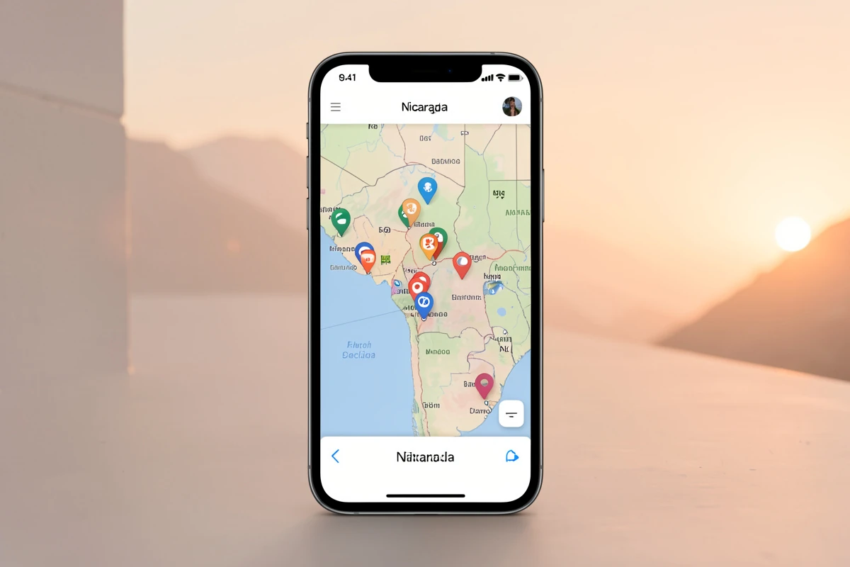 Navegar por ciudades en Nicaragua