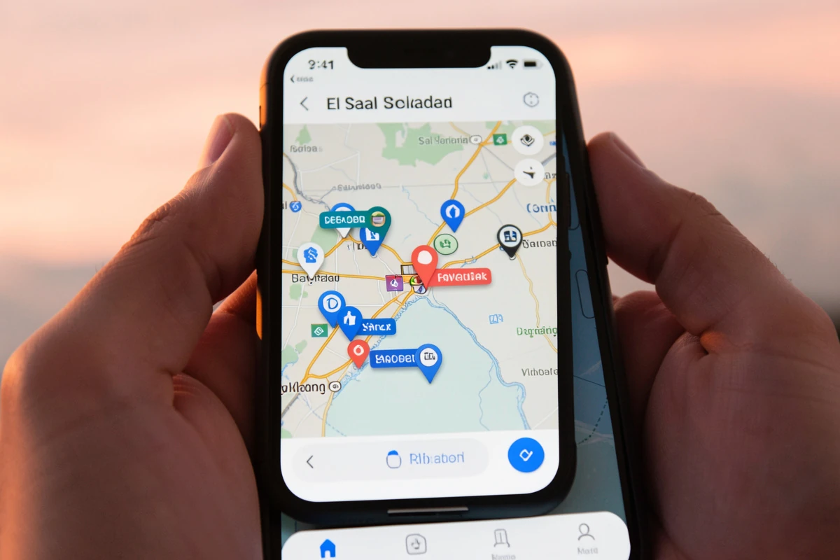 Navegar por ciudades en El Salvador