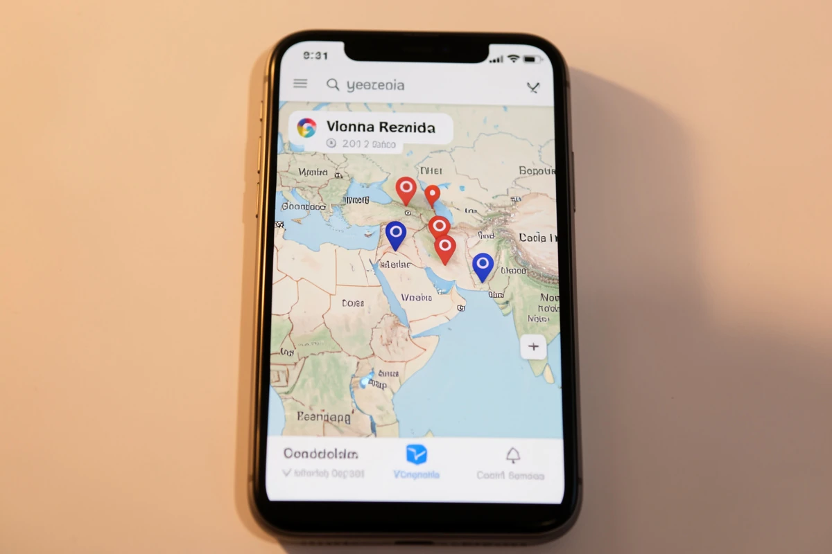 Navegar por ciudades en Venezuela